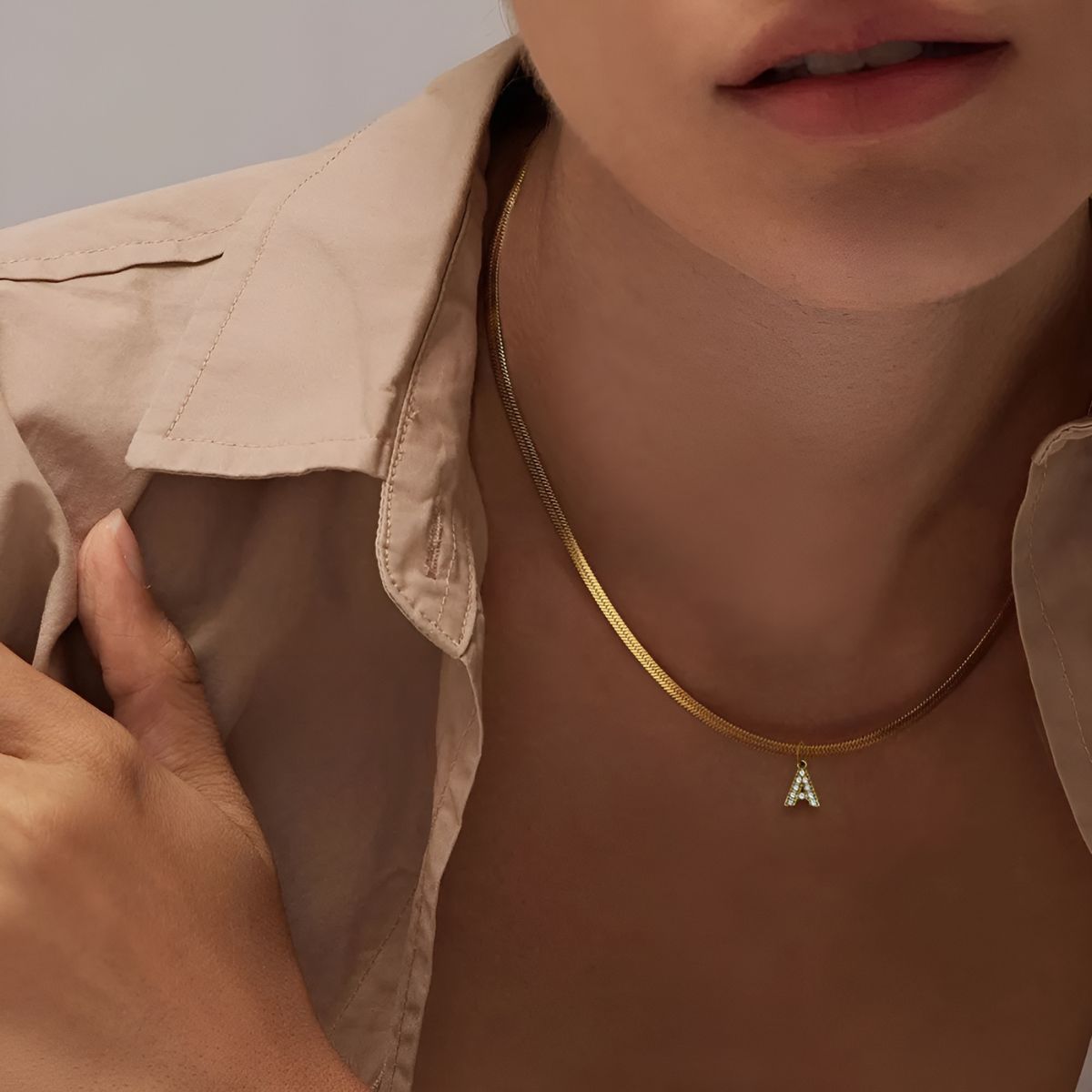 Orlov™ | Náhrdelník S Iniciálou